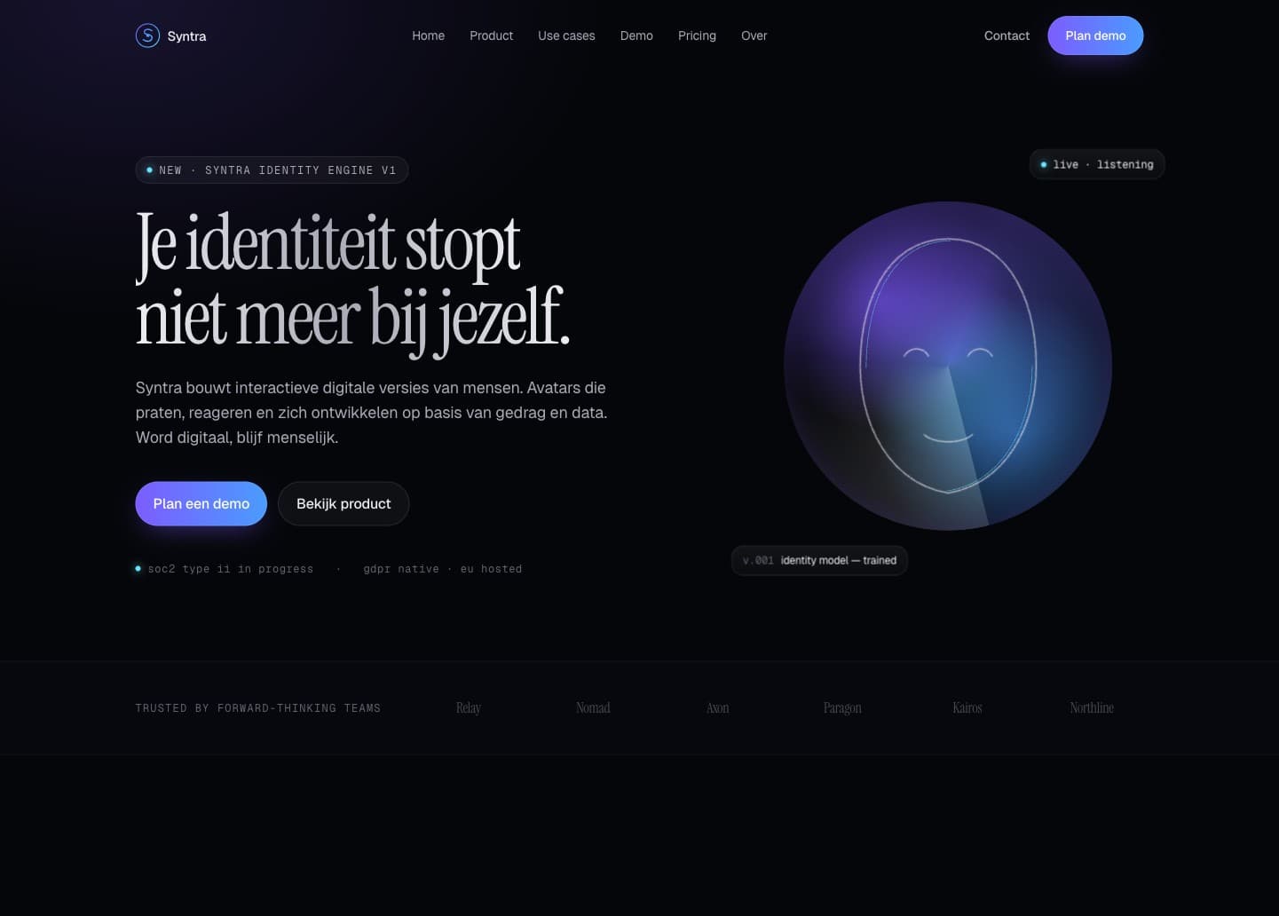 Screenshot van Syntra